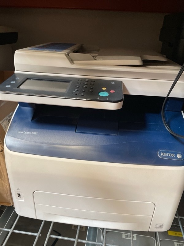 Xerox WorkCentre 6027 Printer - Part only