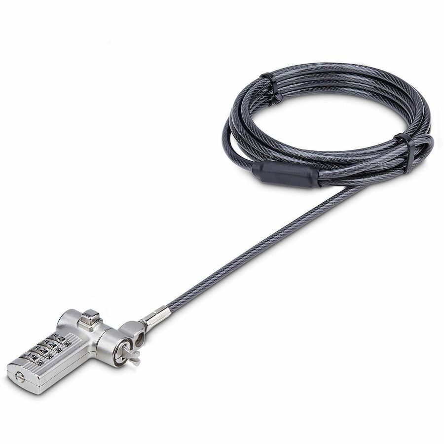 StarTech Universal Laptop Serialized Security Cable Lock 6.6ft
