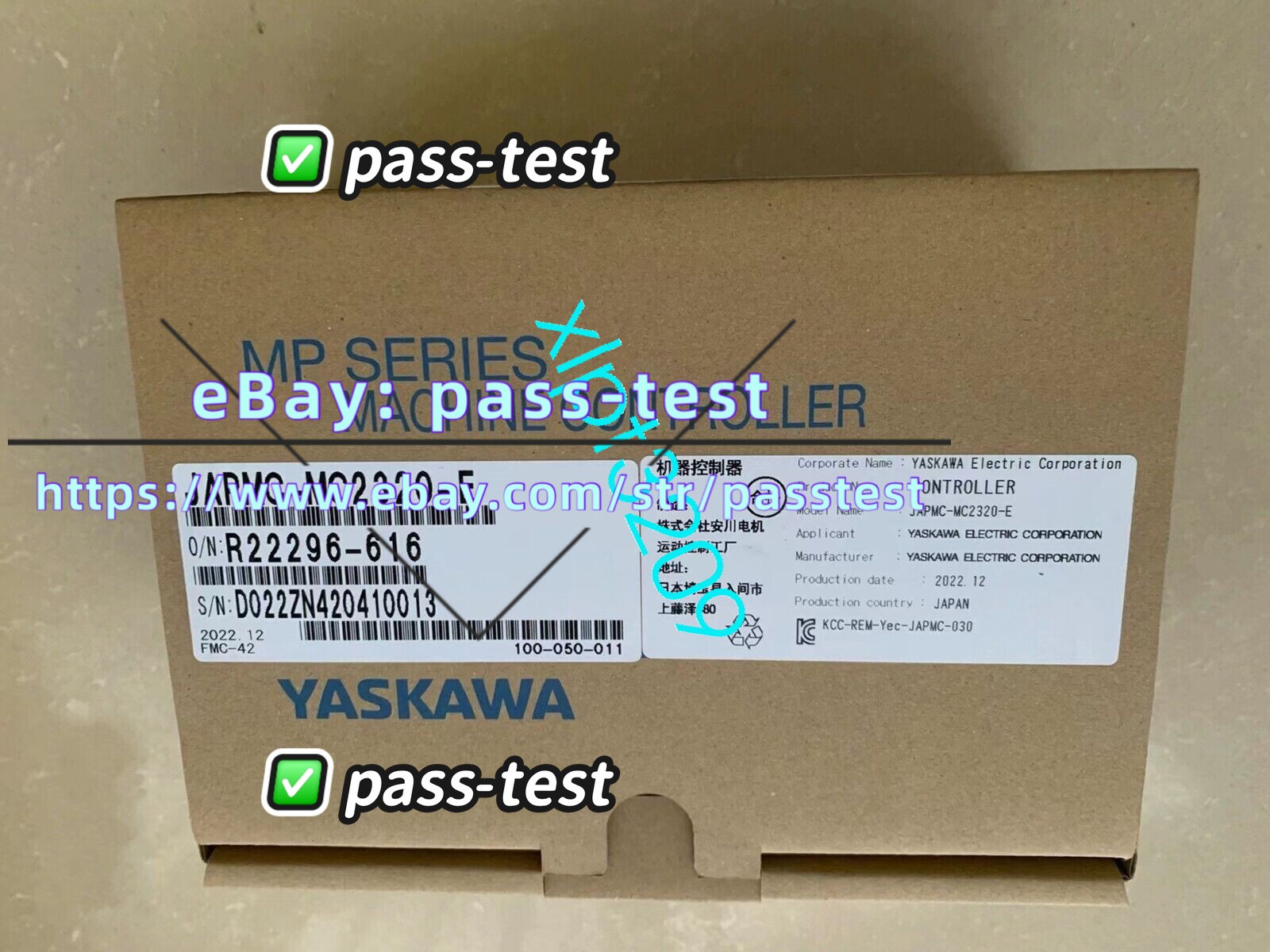 JAPMC-MC2300-E YASKAWA Controller Module new FedEx or DHL