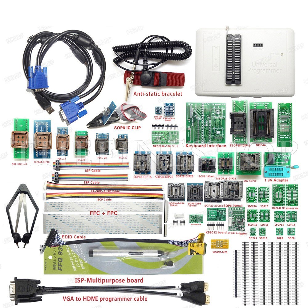 RT809H-49 Items Universal Programmer of 809F Perfect for NOR/NAND/EMMC/EC/MCU