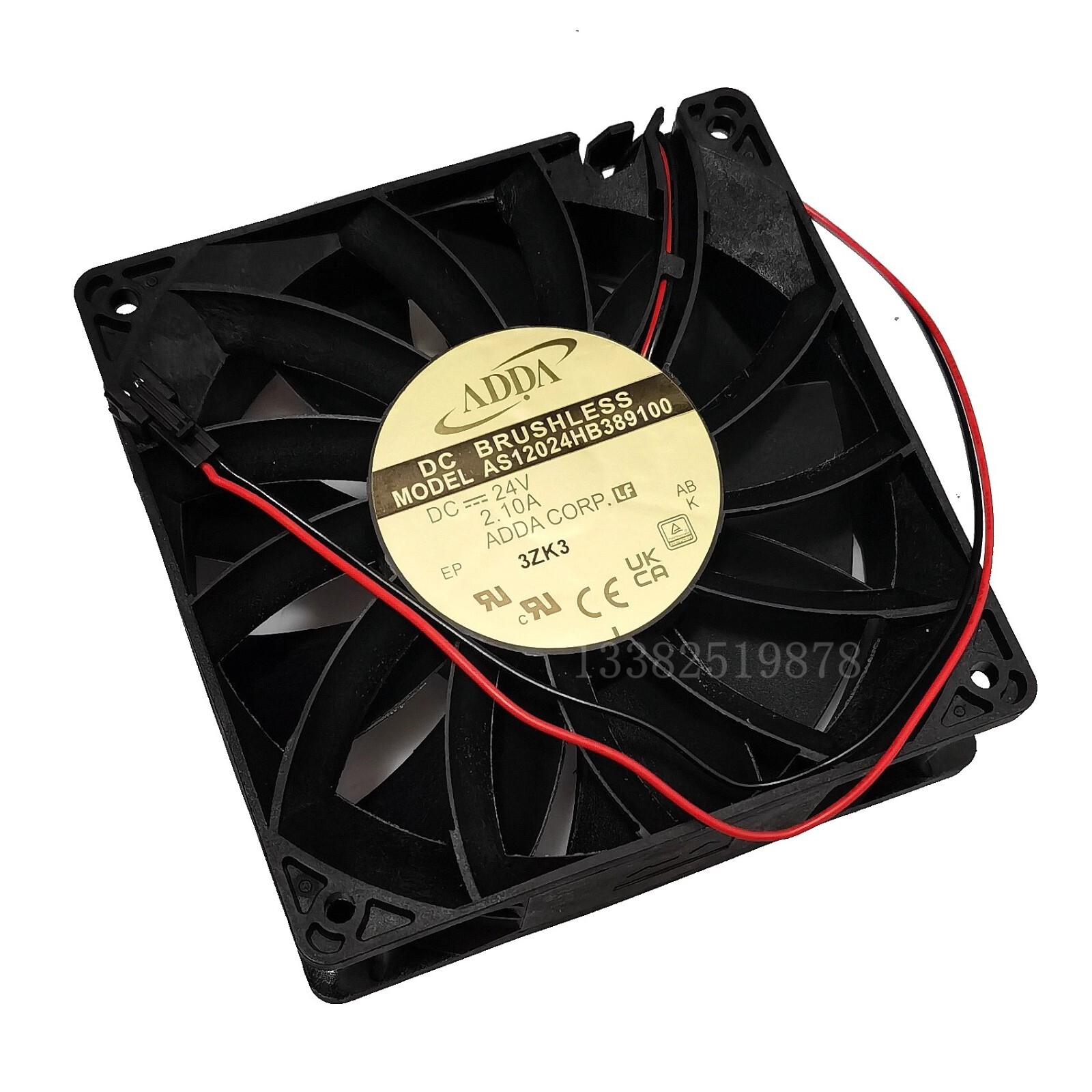 ADDA AS12024HB389100 12038 DC24V 2.1A Inverter Cooling Fan