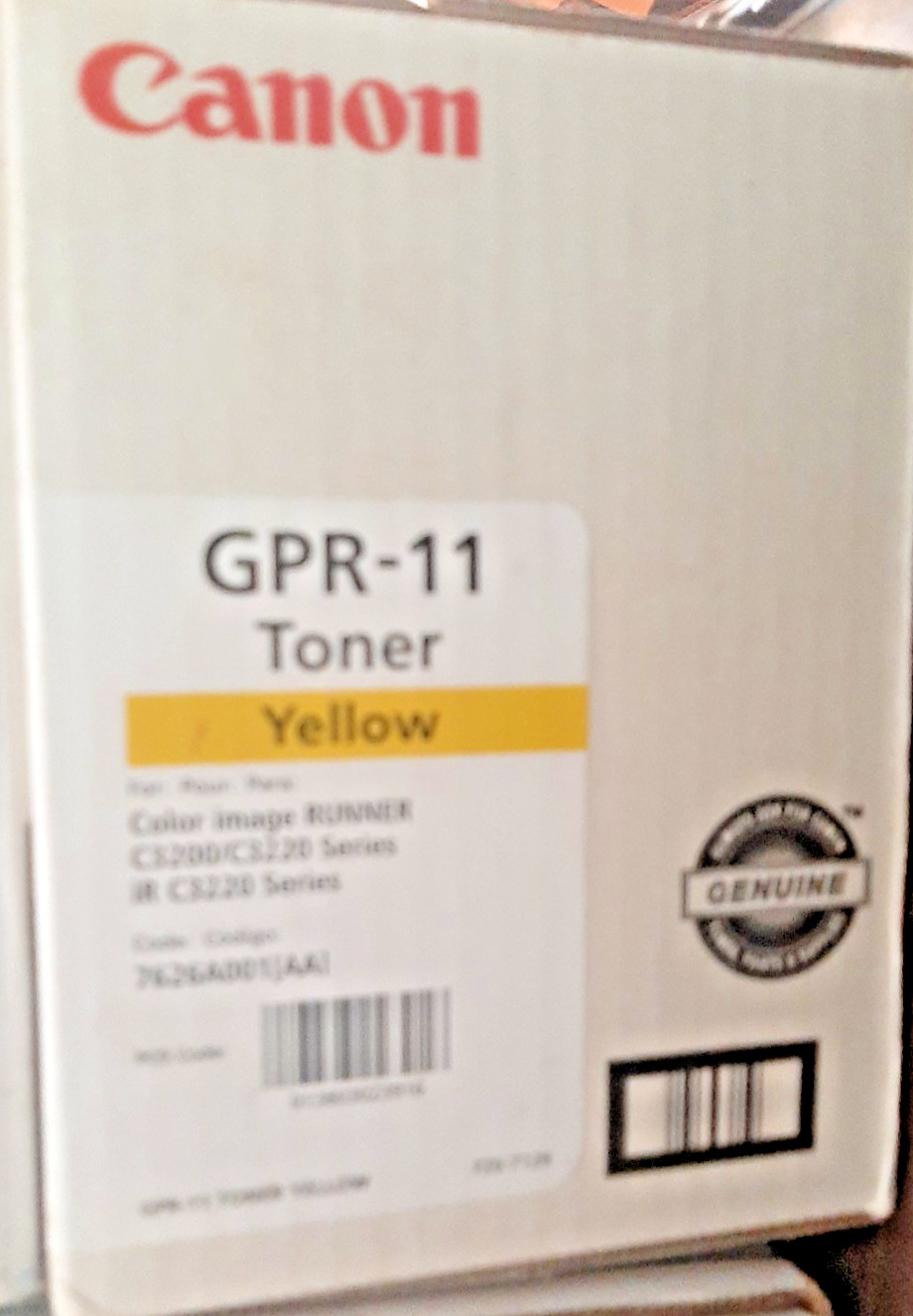 Canon GPR-11 Yellow Toner Cartridge - NEW