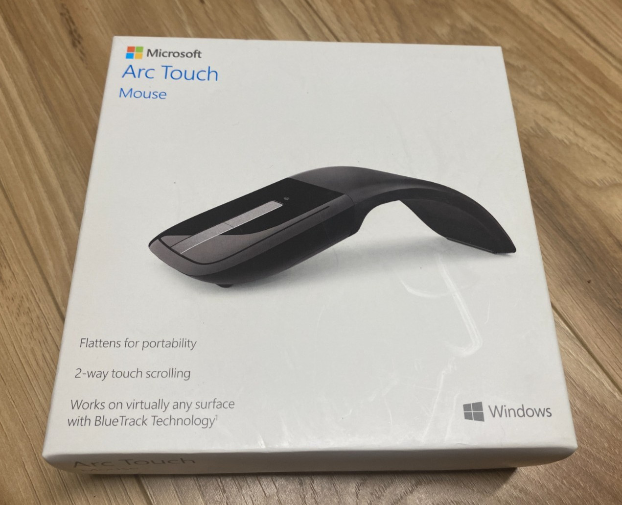 Microsoft Arc Touch (RVF-00052) Wireless Bluetrack Mouse - Black
