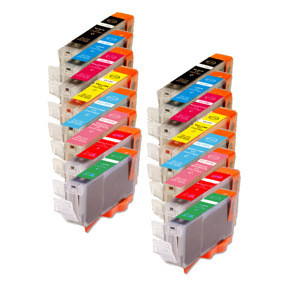 16 Pack Compatible Ink Cartridges for CLI-8 Canon Pixma Pro9000 Mark II Printer