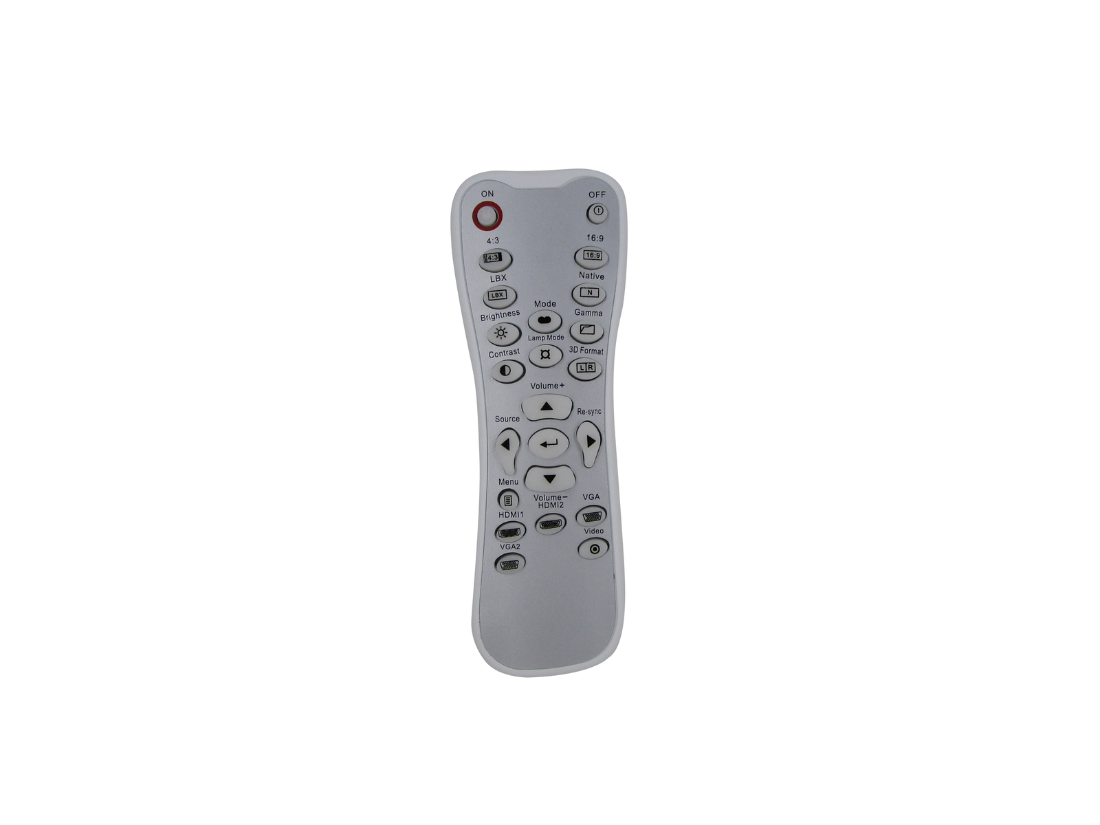 Replacement Remote Control for Optoma Full HD 3D DLP Home Theater Projector