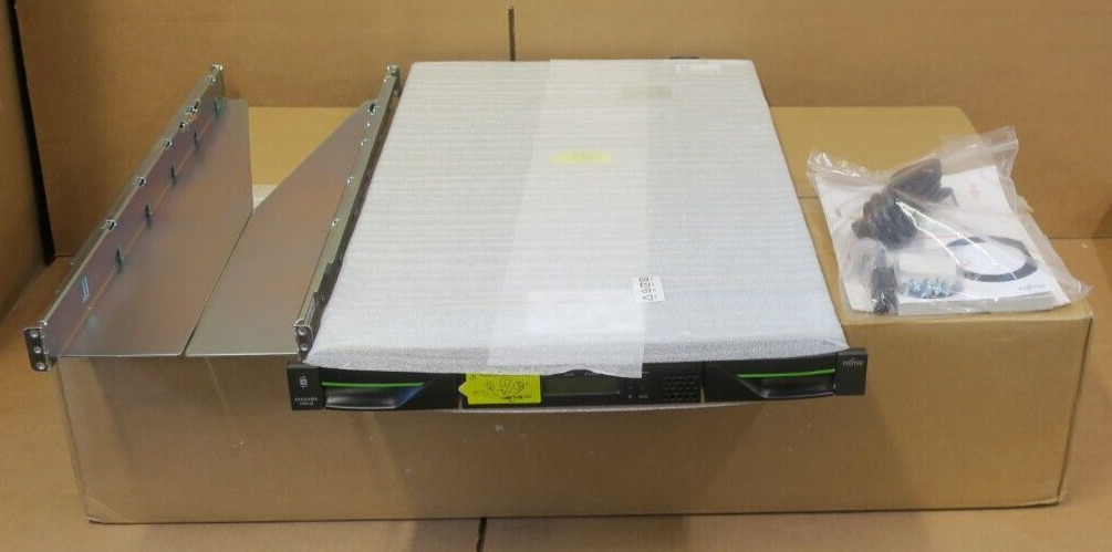 NEW Fujitsu Eternus LT20 S2 8-Slot Tape Library Auto Loader Fujitsu Warrranty