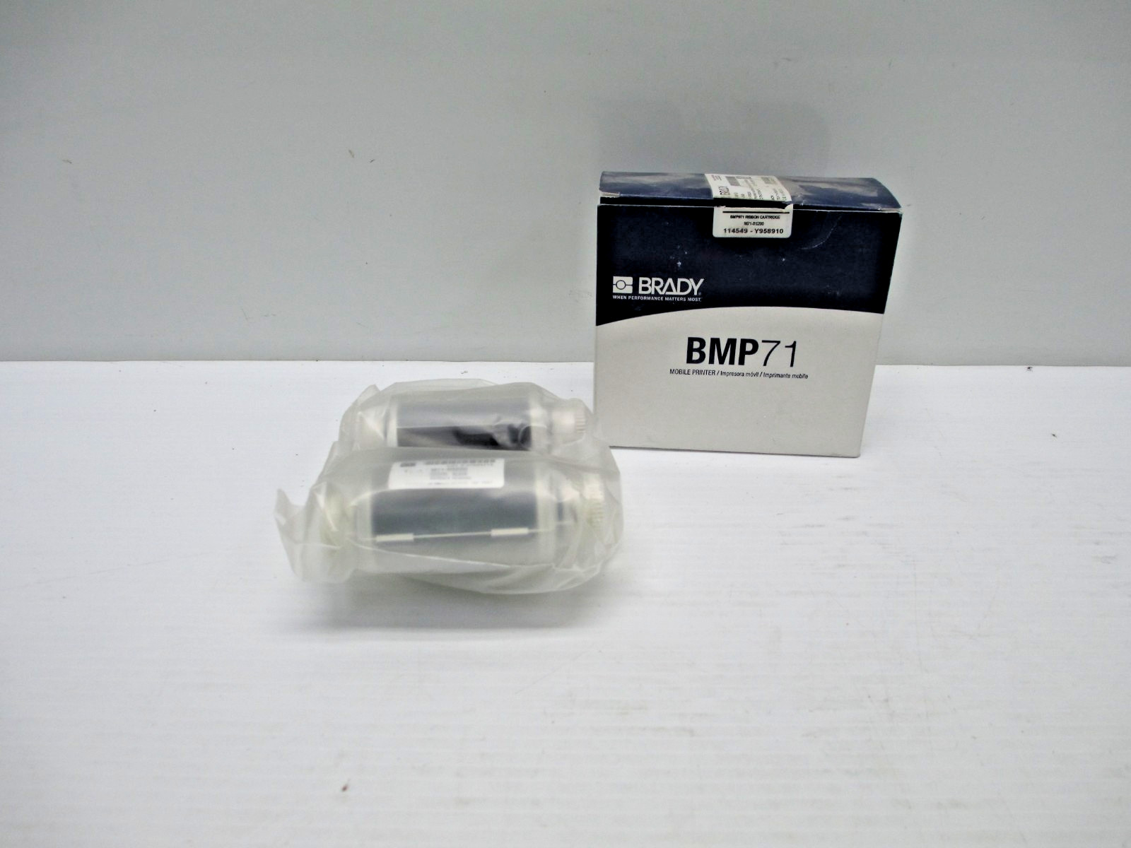 OEM Brady 114549-Y958910 M71-R6200 Cable Label Printer Ribbon for BMP71 Printer
