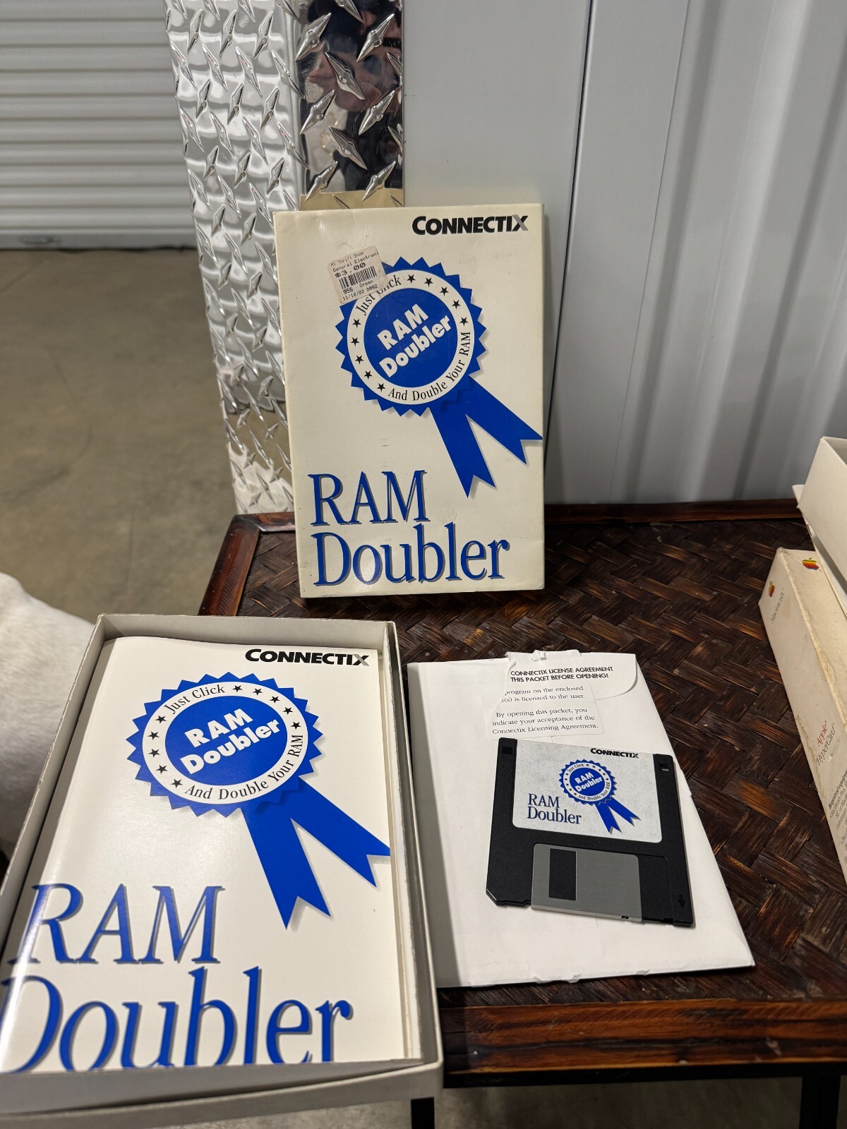 Connectix RAM Doubler Vintage Software White Blue Box