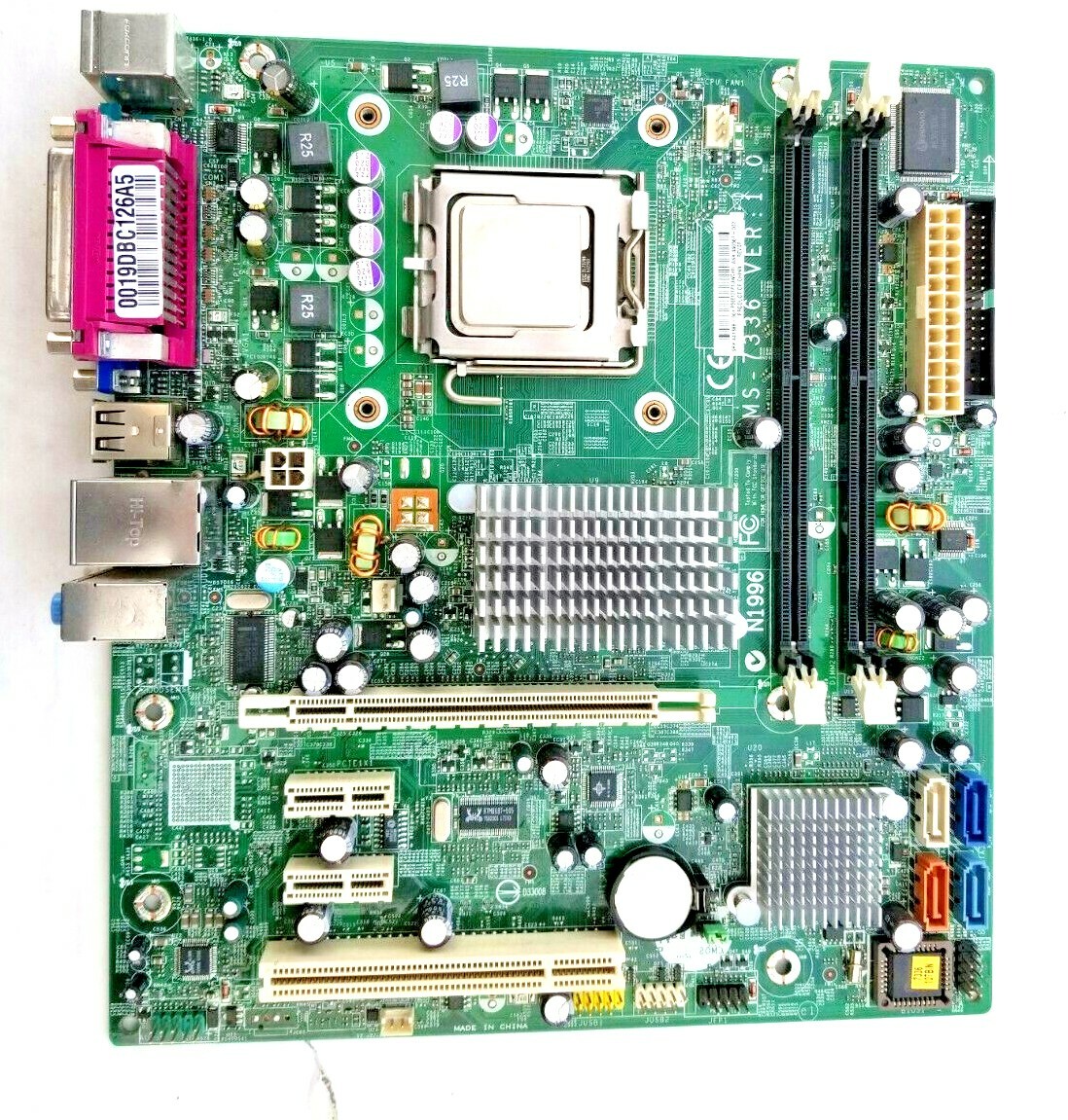 HP 440567-002 MSI MS-7613 Motherboard + 1.8GHz INTEL PENTIUM DUAL-CORE SLA8Z CPU
