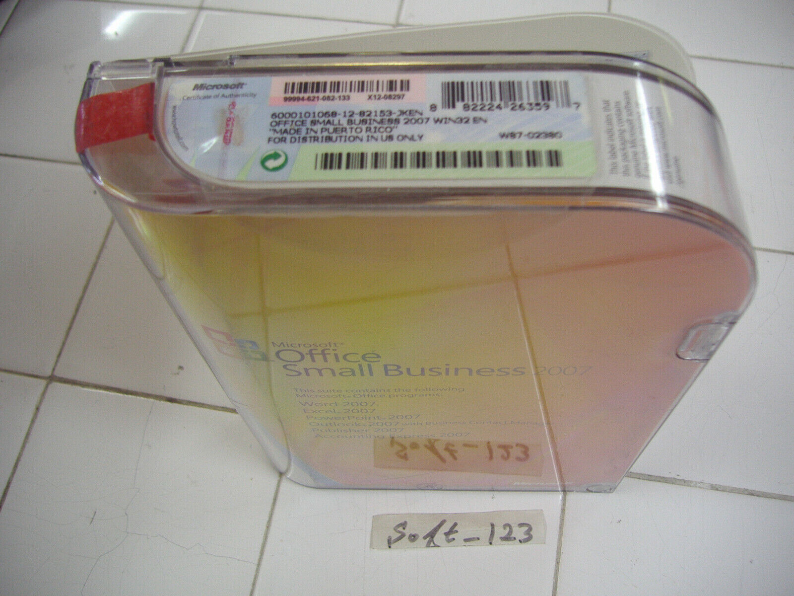 Microsoft Office 2007 Small Business Edition For 2PCs Full MS SBE =NEW SEALED=