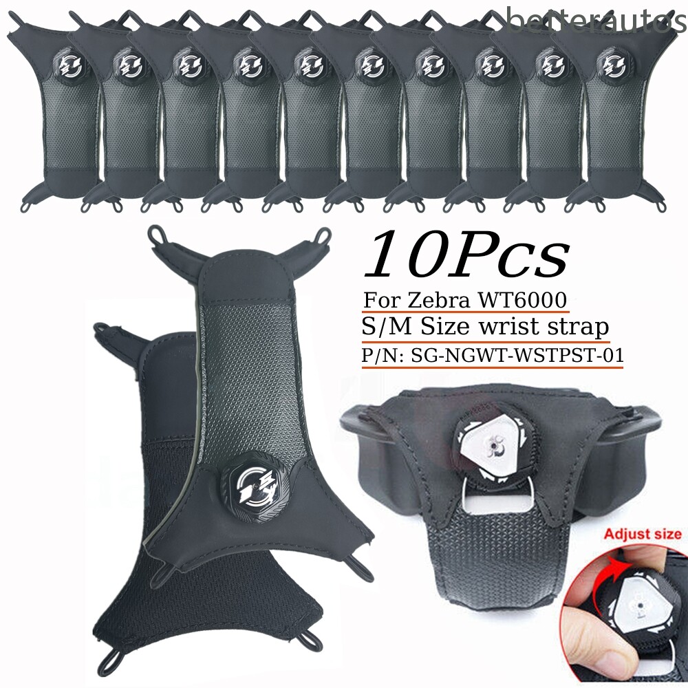 10 Pack Wrist Strap Handstrap Mount for Zebra WT6000 SG-NGWT-WSTPST-01 S/M Size