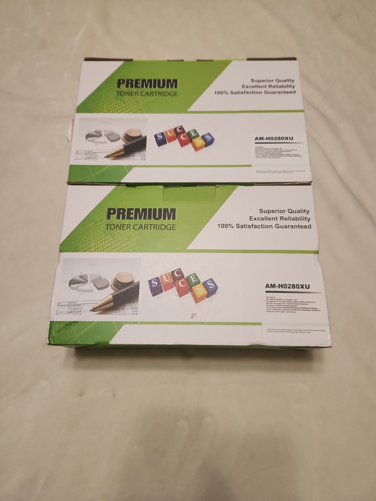 Premium Toner Cartridge Canon HP LaserJet Pro AM-H0280XU Black New 
