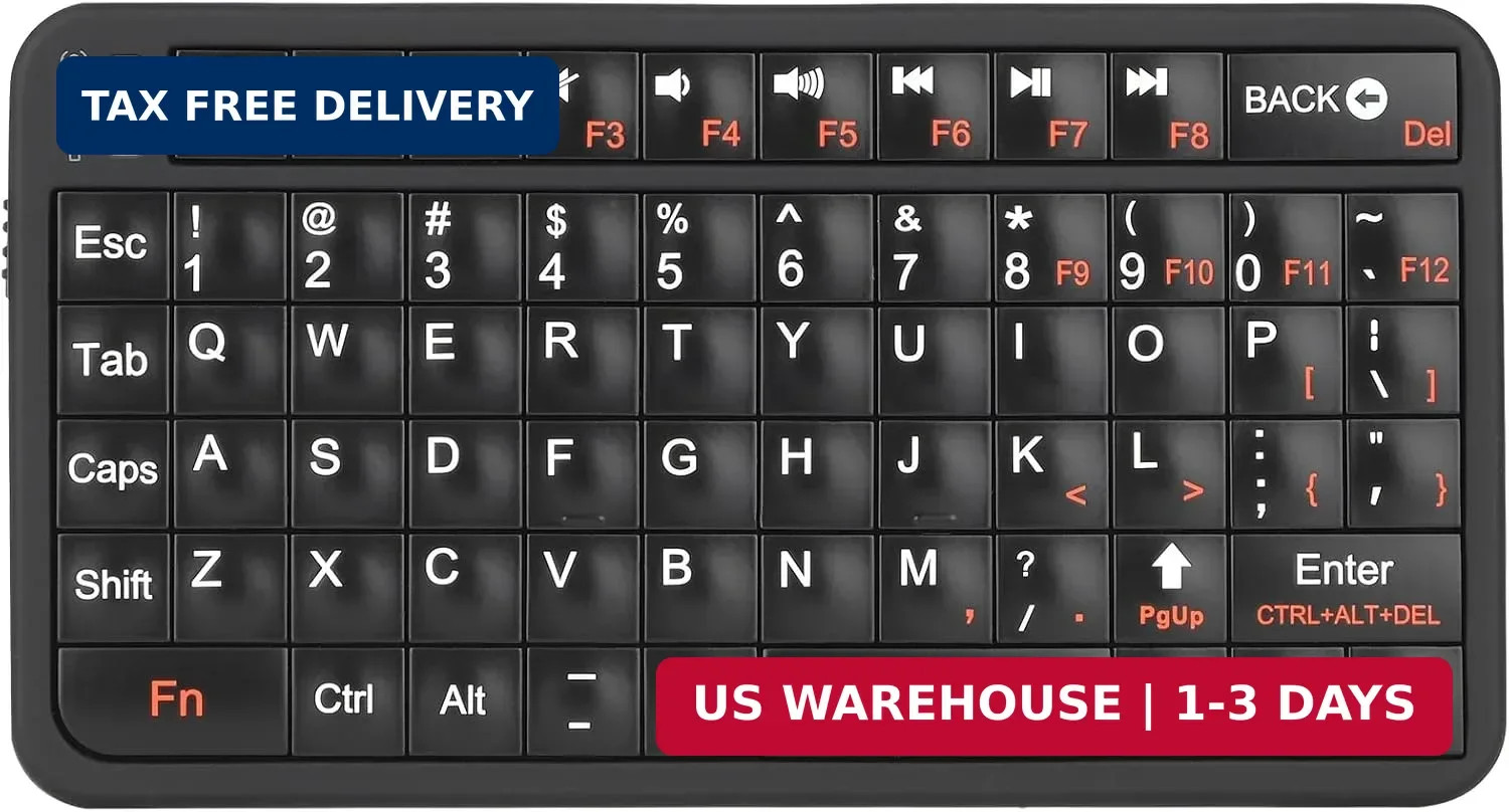 Bluetooth Keyboard,Wireless Mini Keyboard with Backlit,Portable Keyboard