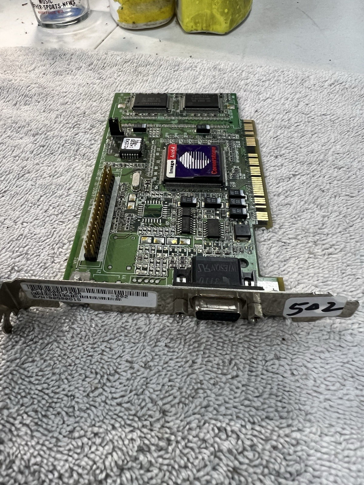 Cornerstone Image Accel 4 ATI 3D Rage Pro PCI VGA Card 4MB 109-41900-10