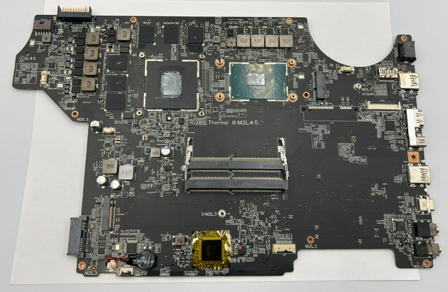 MSI GP62VR 7RFX Leopard Pro i7-7700HQ 2.80GHz Motherboard GTX 1060 6Gb MS-16JB1