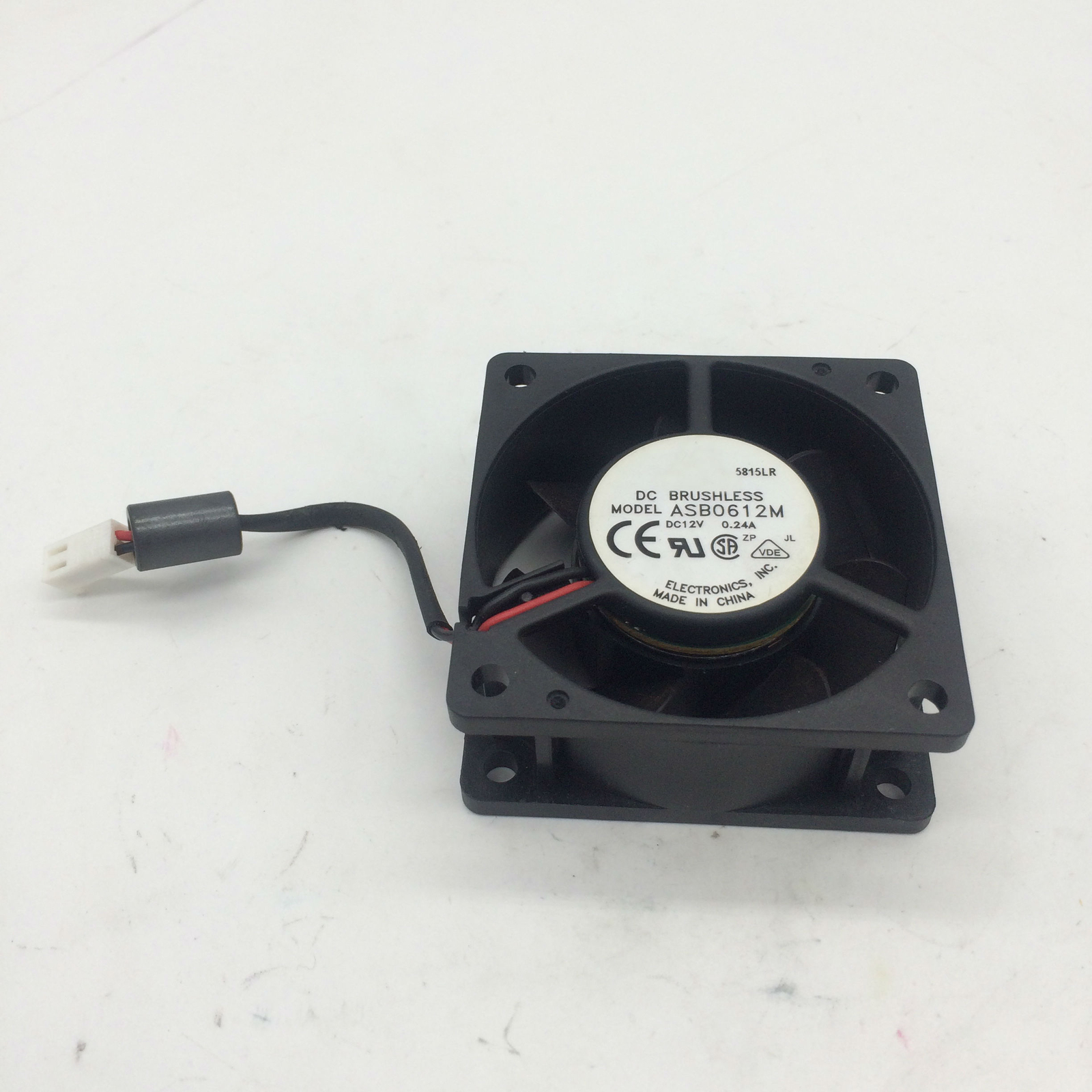 Cooling Fan fits FOR Delta Electronics ASB0612M F00 DC12V 0.24A 6CM 60x60x25mm