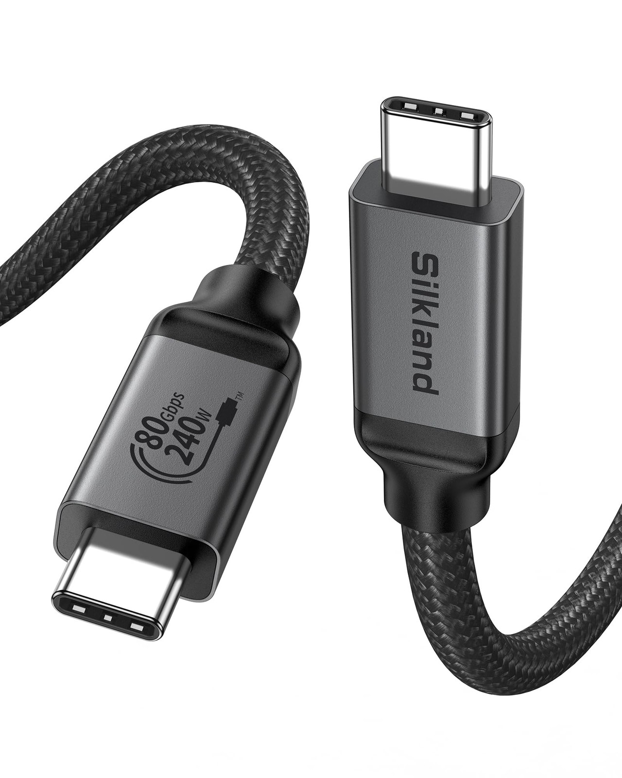 USB-IF Certified USB4 for Thunderbolt 5 Cable 5FT, 80Gbps 240W 8K