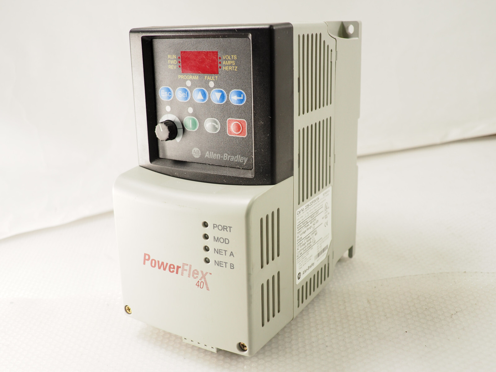 ALLEN-BRADLEY 22B-D2P3N104 PowerFlex 40 AC Drive