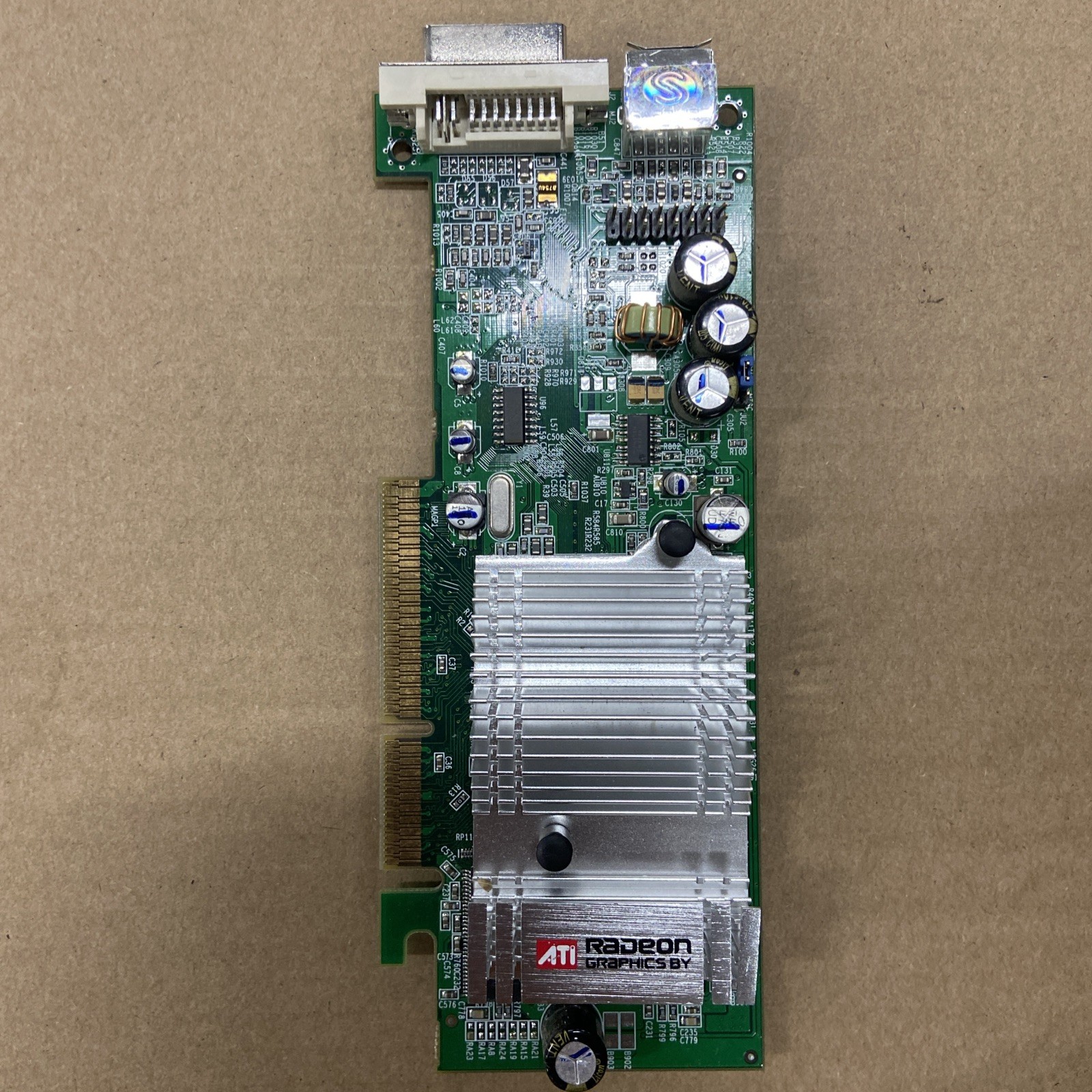 Sapphire Radeon 9550SE 128MB DDR AGP Graphics Card VGA DVI TV