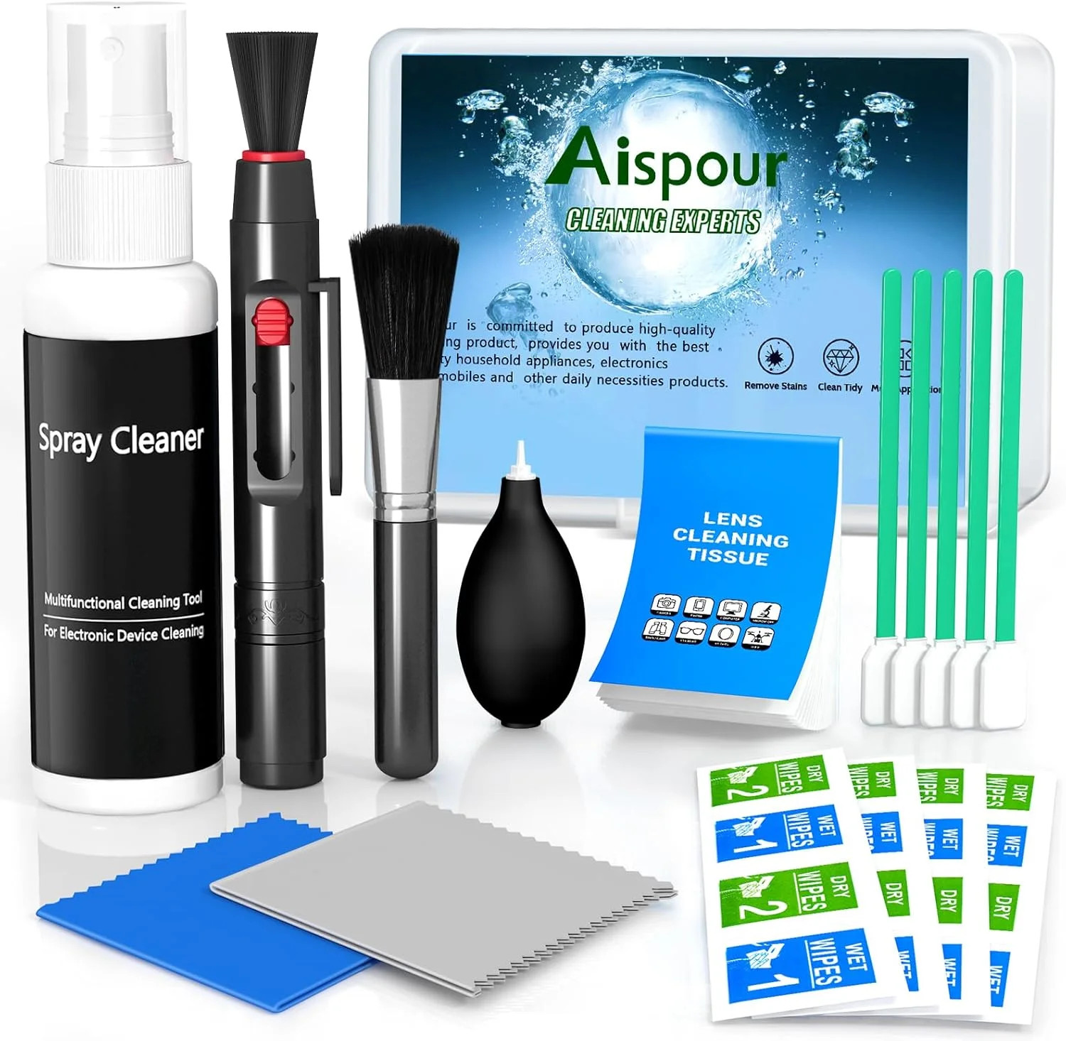 Camera Lens Cleaning Kit, 10-in-1 Camera Cleaning Kit, Camera Lens Cleaner