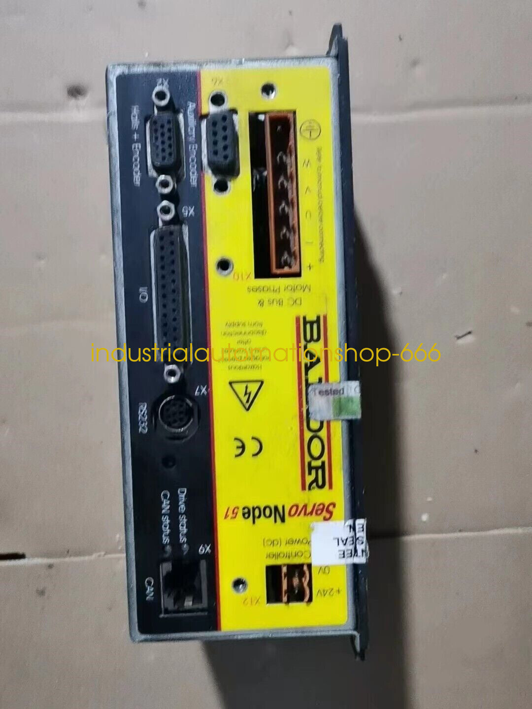 1PCS USED BALDOR Servo Node51 driver Via DHL or FedEX