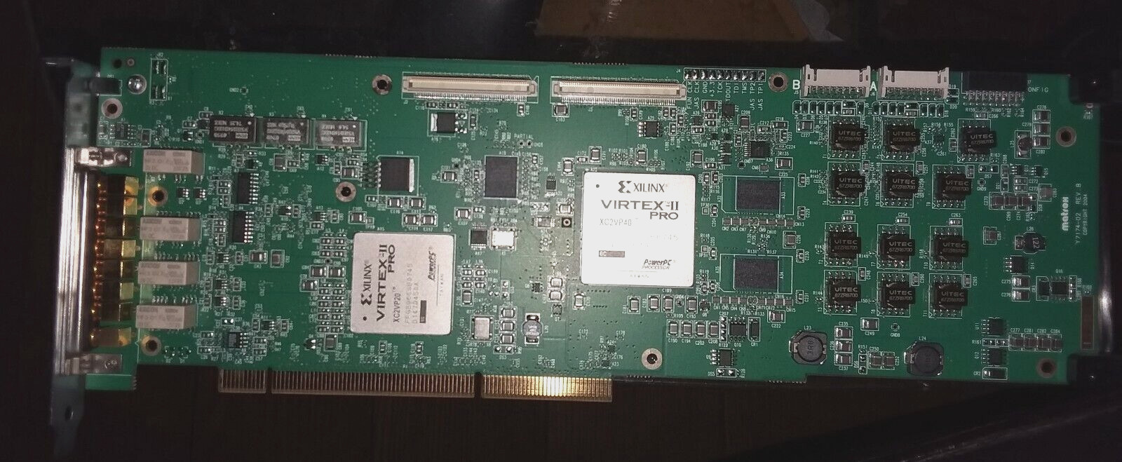 Matrox XMIO 24 / 6000 Multichannel HD and SD video card PCI - X P/N 63039621018