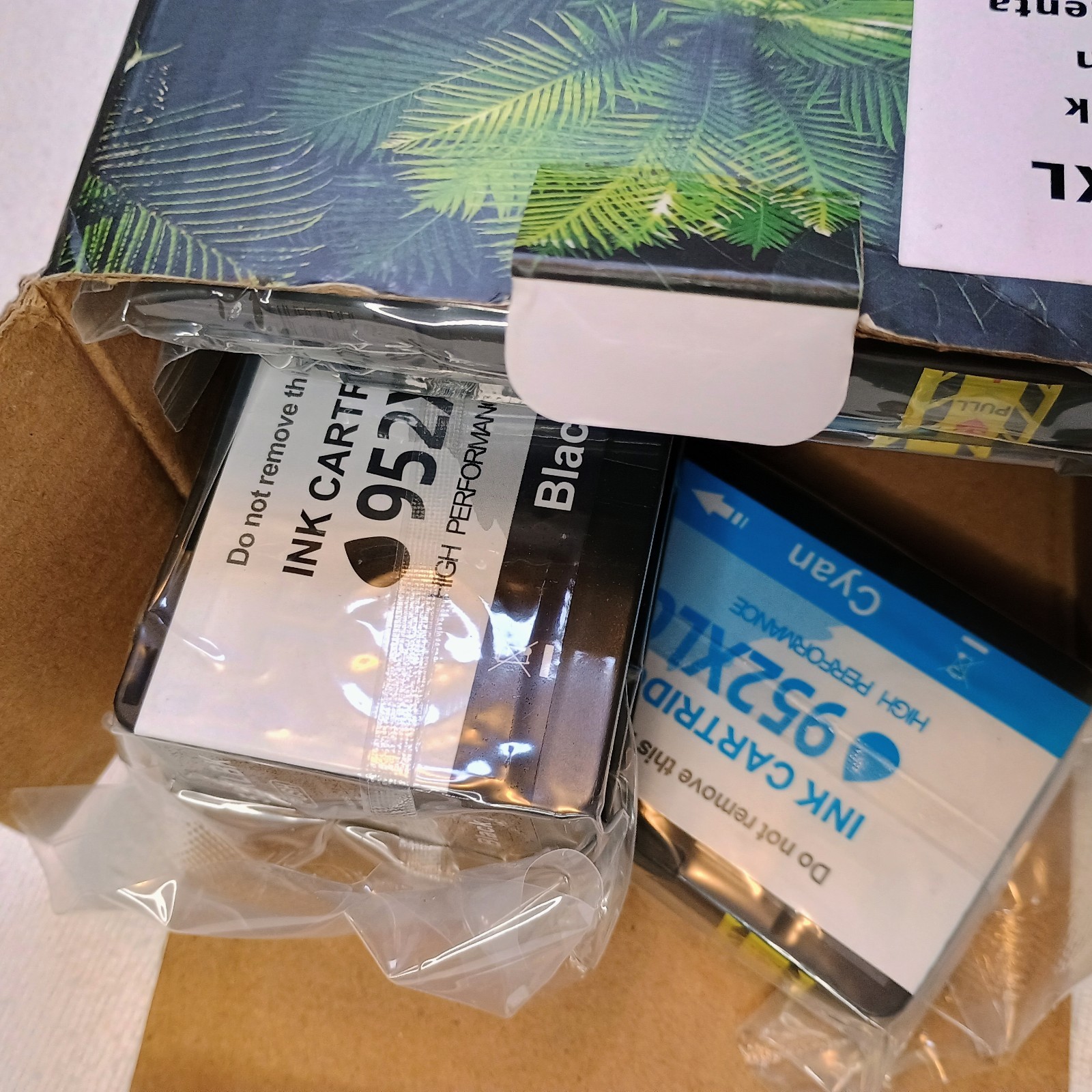 953XL 4 Pack Ink Cartridges Printer Black Cyan Magenta Yellow Sealed Not Expired