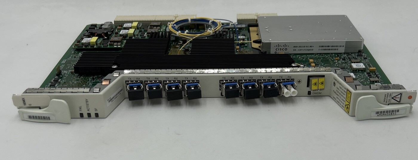 Cisco 15454-10DMEX-C 15454EXT Performance 10Gbps Data-E Full C-Band Tunable Card