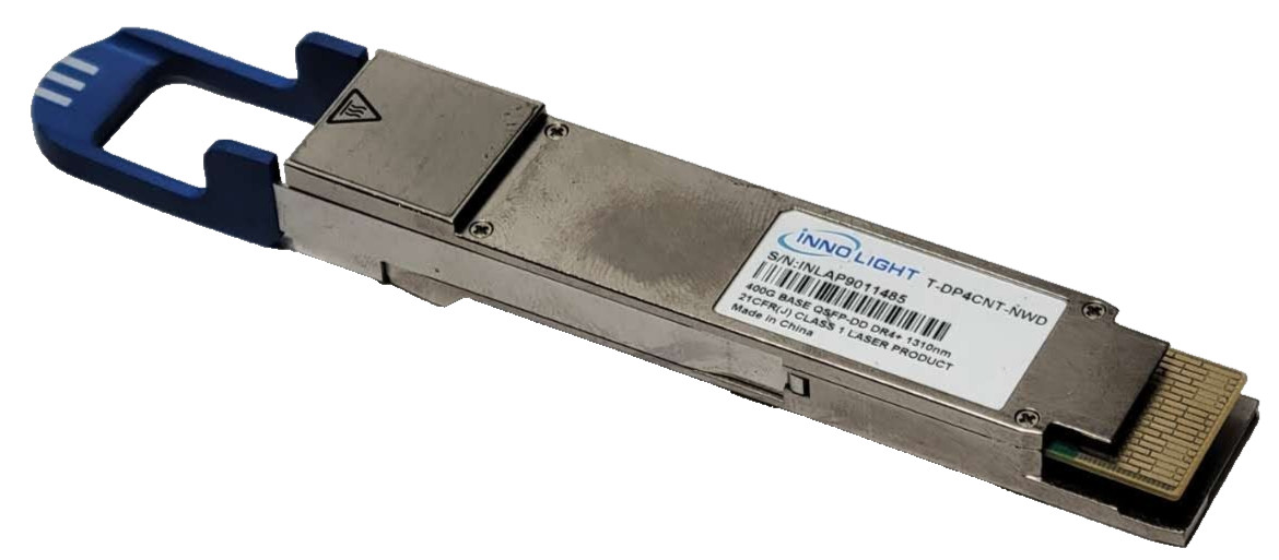 InnoLight  T-DP4CNT-NWD 400G Base QSFP-DD DR4+ 1310nm Optical Transceiver 400GB
