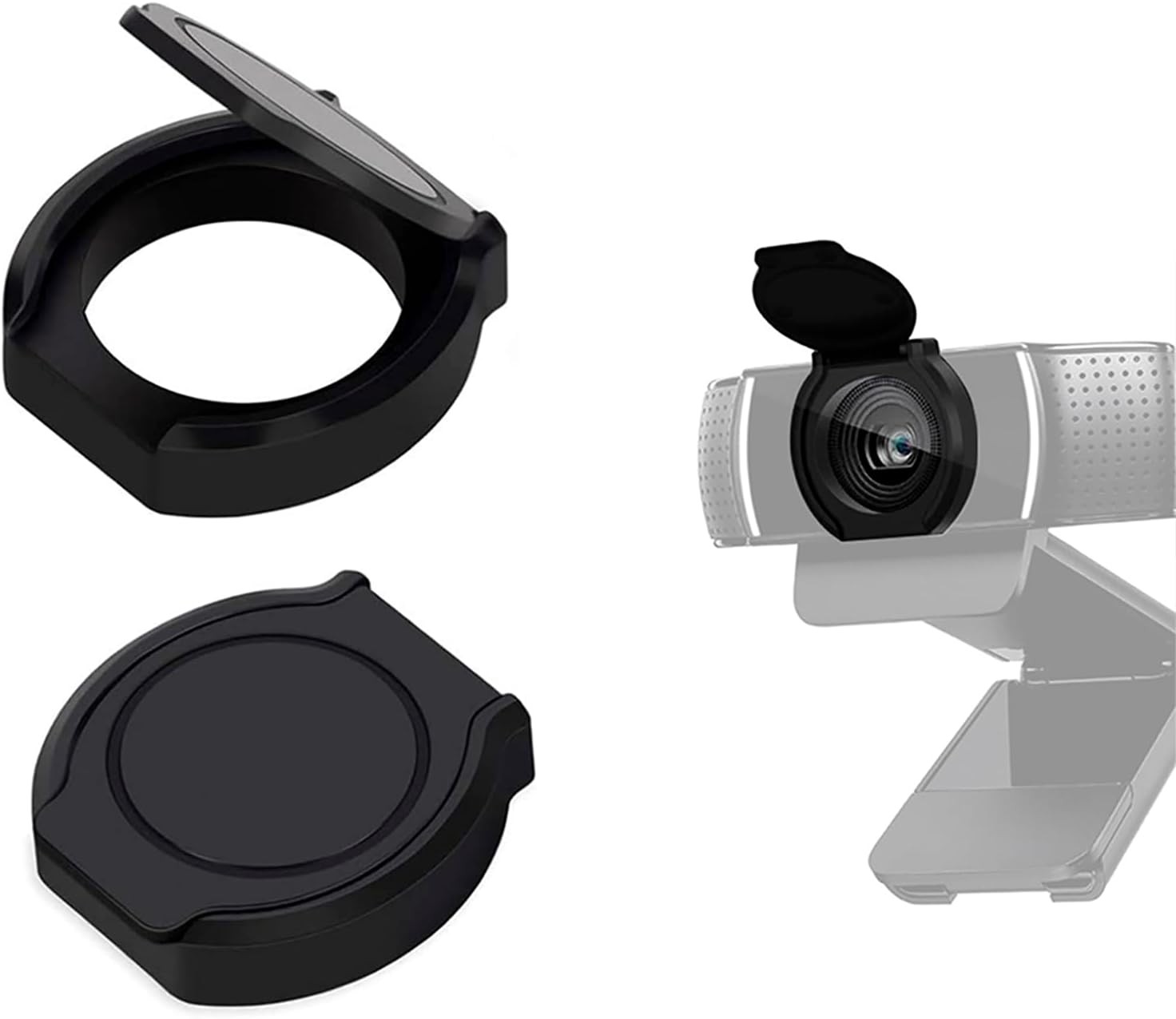 2 Pack Universal Webcam Cover, Desktop Computer External Webcam Lens Covers