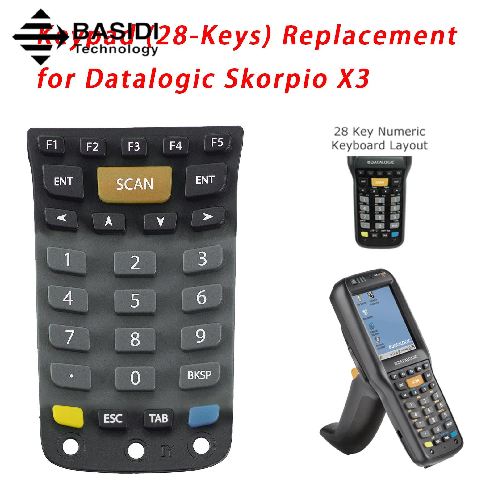 🔥New 28-Keys Numeric Keypad Replacement for Datalogic Skorpio X3 2D STOCK 🔥