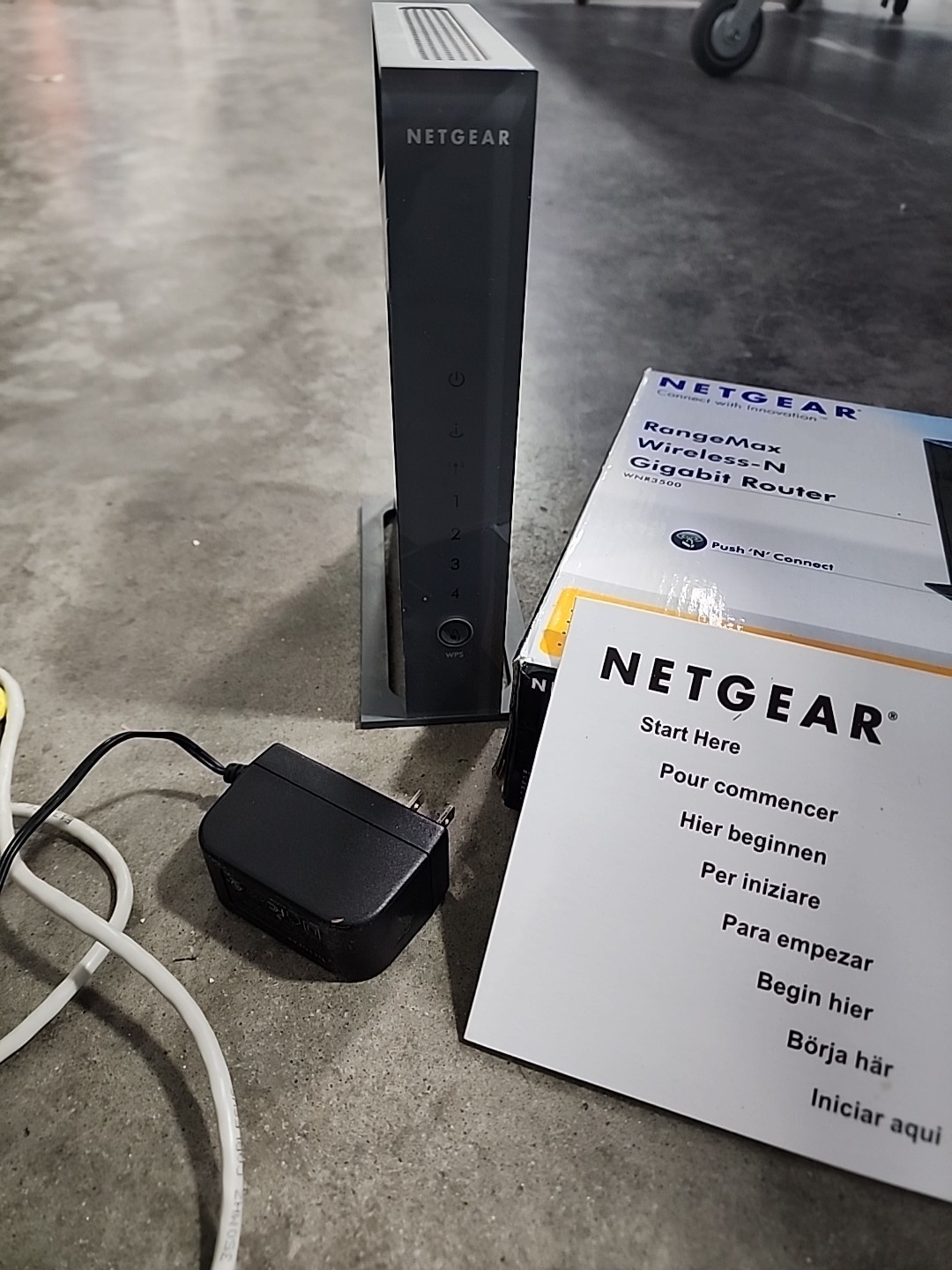 Netgear WNR3500 RangeMax Wireless-N Gigabit Router 606449055122.