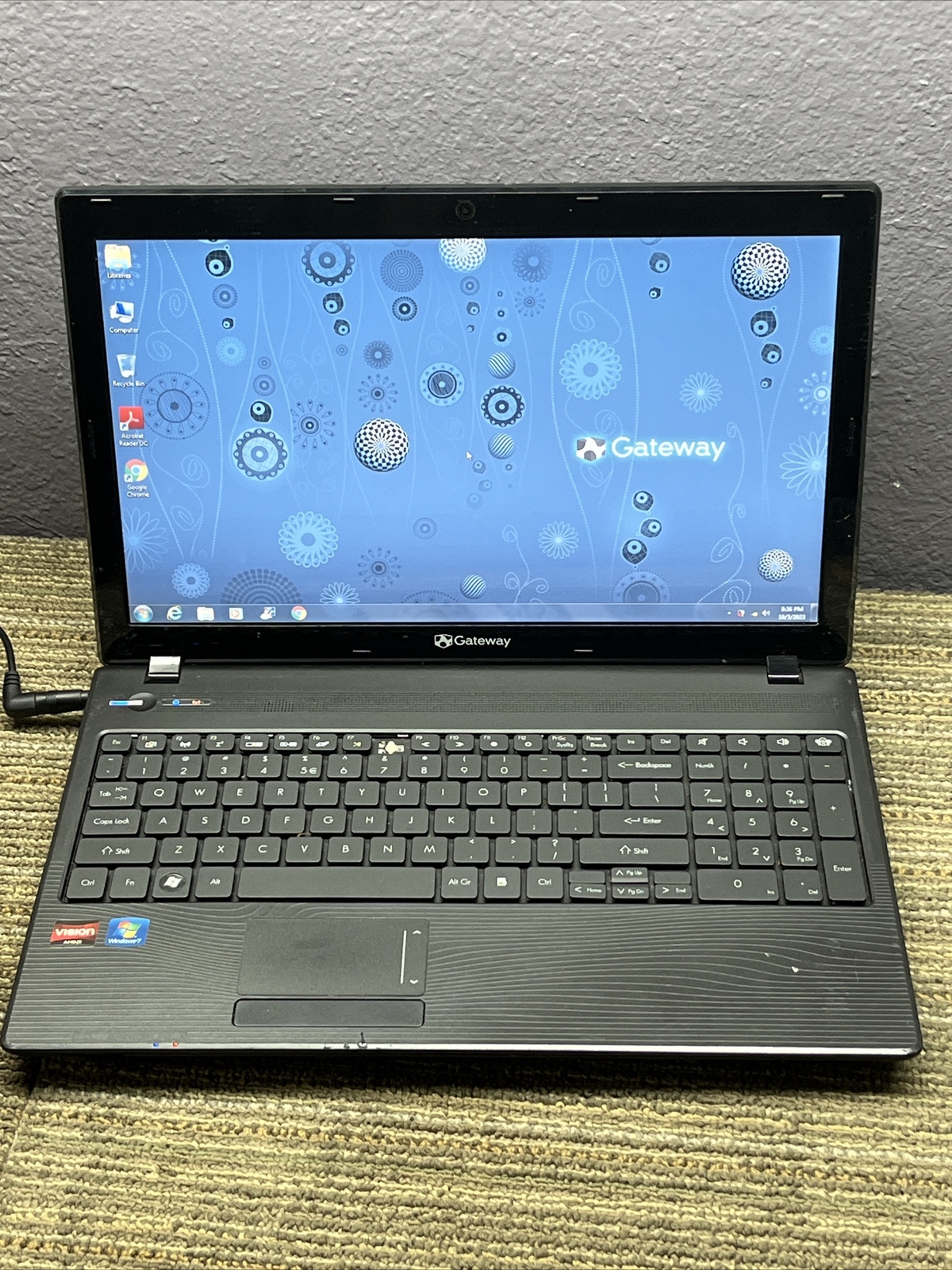 Gateway P5WS6 Laptop Works Great Laptop 839