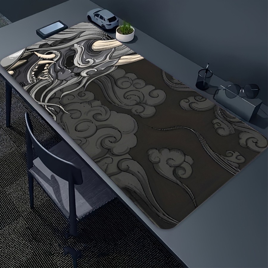 1pc Oversized Gaming Mouse Pad Compatible for Computer, Desk with Edge Design,