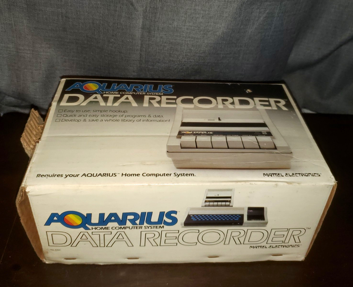 Mattel Electronics Aquarius Data Recorder for Mattel Aquarius w/ Box