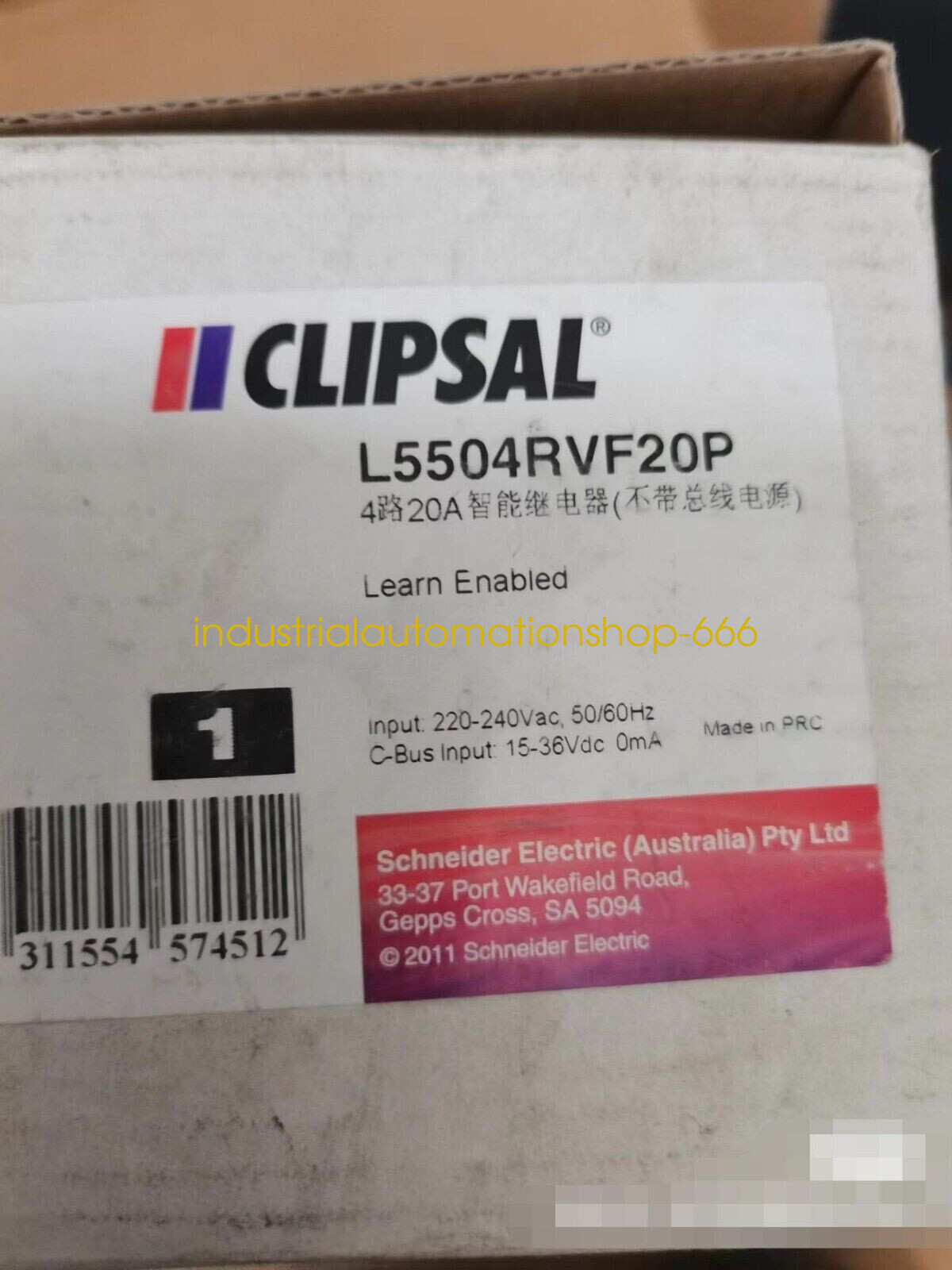 1pc NEW L5504RVF20P 4 Channel Module Via DHL or FedEX