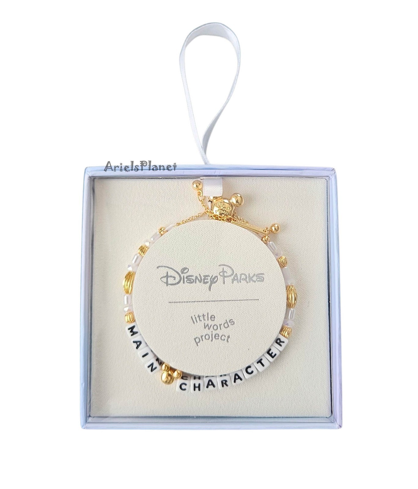 2026 Disney Parks Little Words Project Mickey Mouse Main Character Bracelet