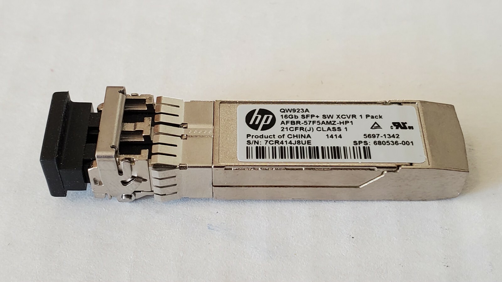HP QW923A 16GB SFP+ SW XCVR Transceiver Module