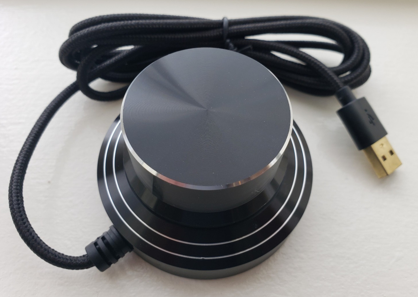 Metal USB Volume Controller Lossless Audio for Multi-media Speakers PC Laptop