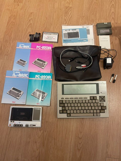 NEC PC-8201A vintage computer