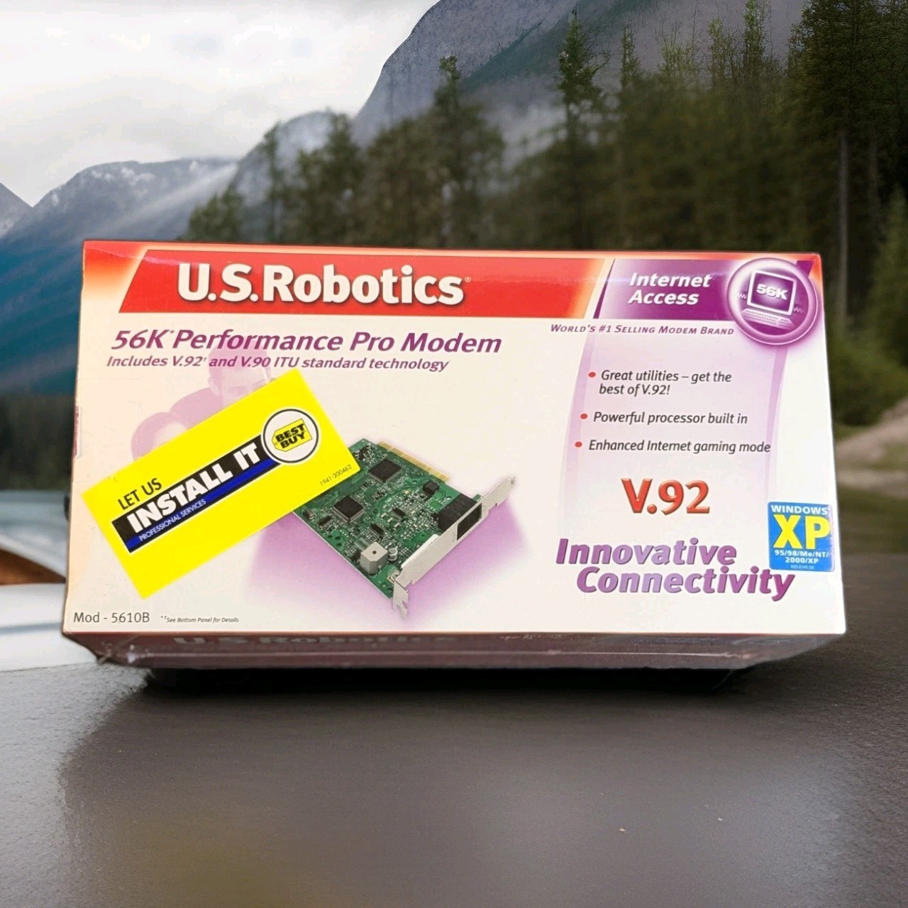 Sealed U.S. Robotics 56K Performance Pro Modem V.92 Mod 5610B NIB Brand New 
