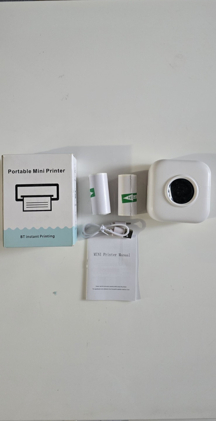 Portable Mini Printer - BT Instant Printing 