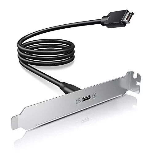 20Gbps USB 3.2 Gen 2x2 USB-C Front Panel Adapter, Motherboard Header