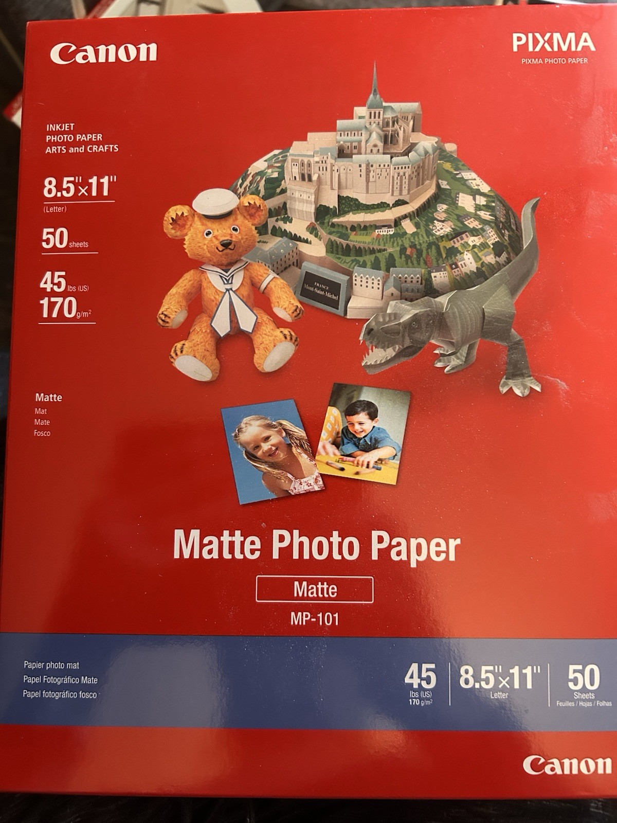 Canon Matte Photo Paper New 2 Packages