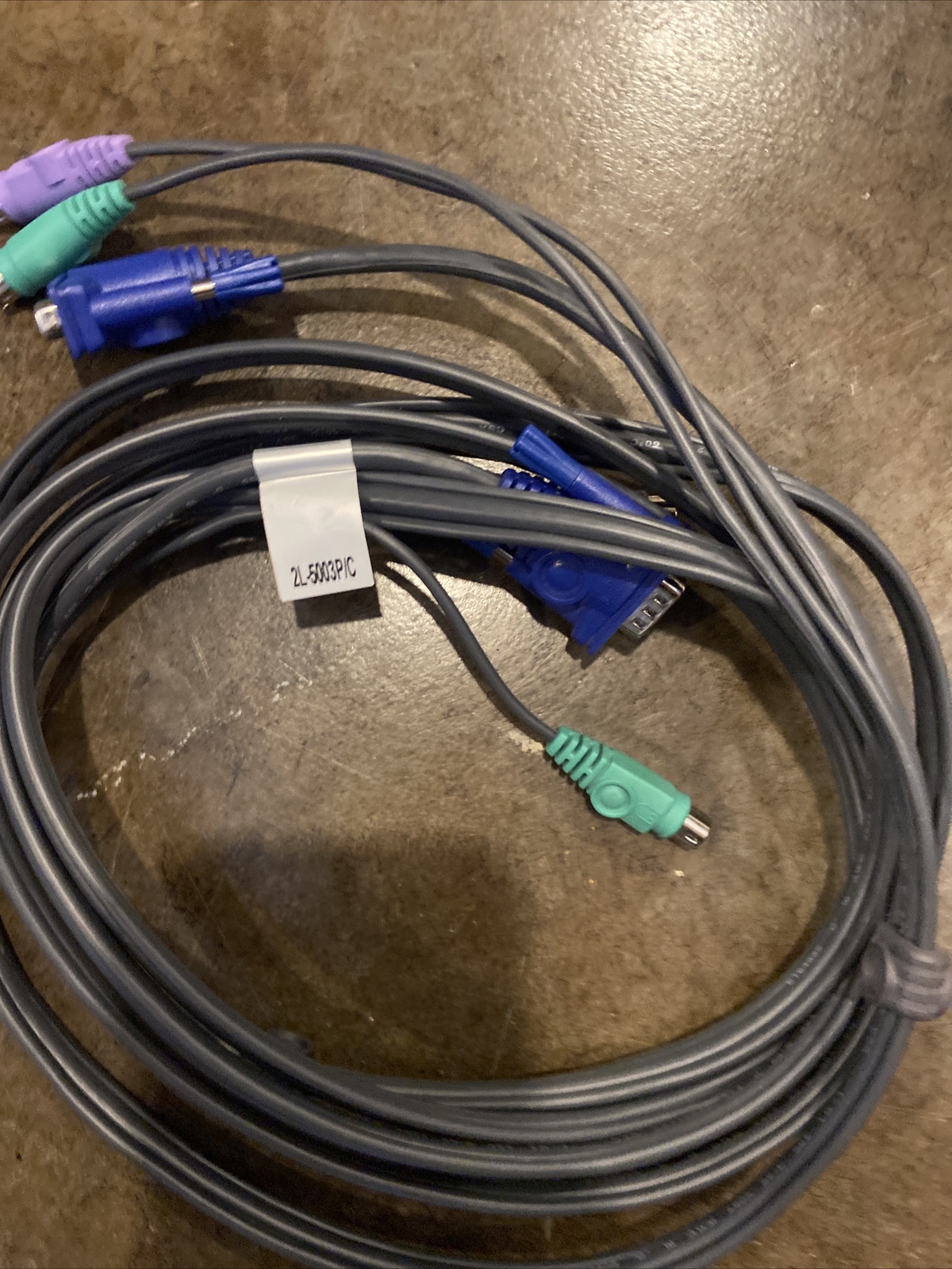  2L-5003P/C 2L5003P Aten Master View 10FT PS/2 KVM Switch cable