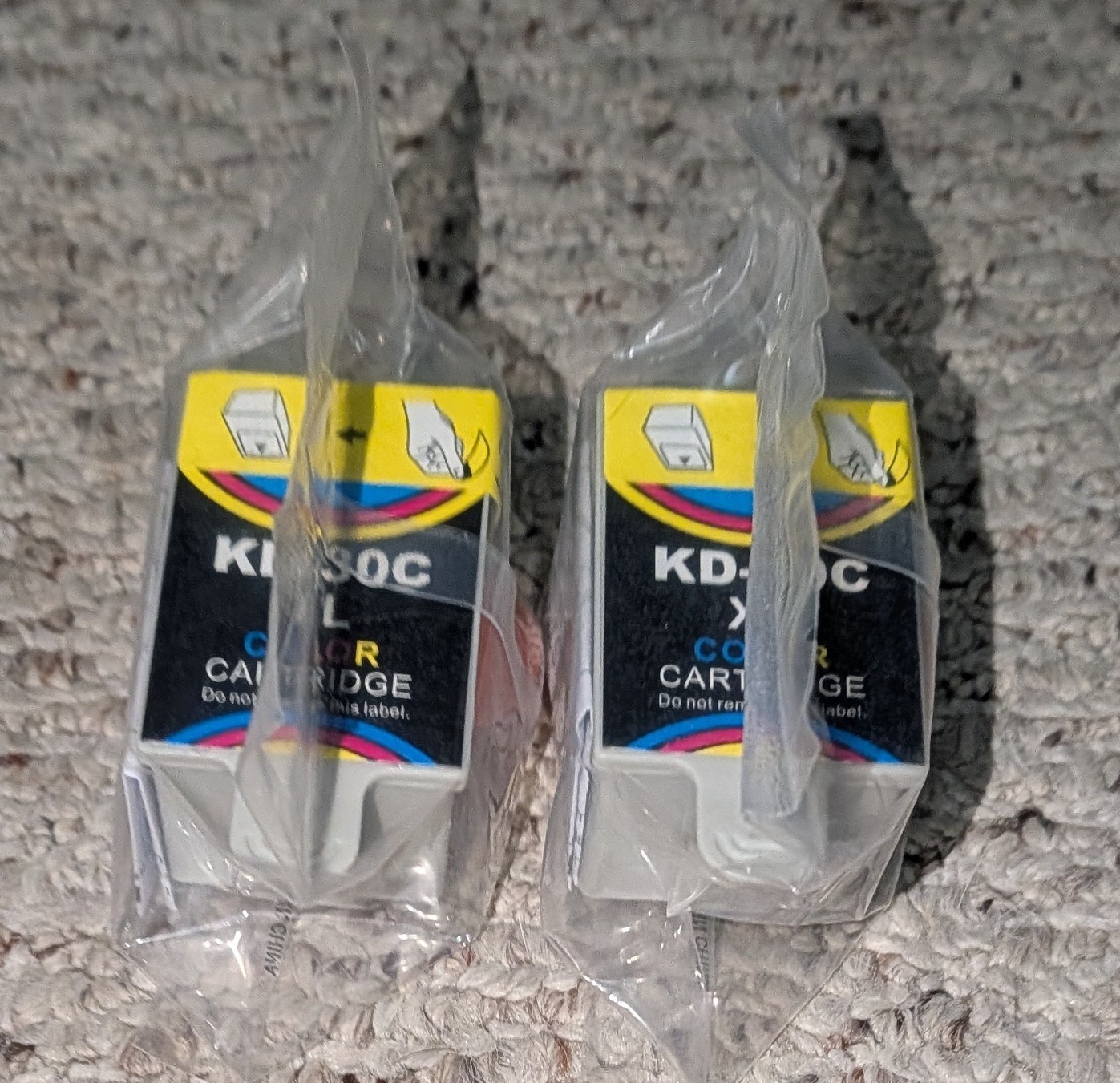 Kodak KD-30C XL Color Ink Replacement Cartridge Lot of 2 New Sealed