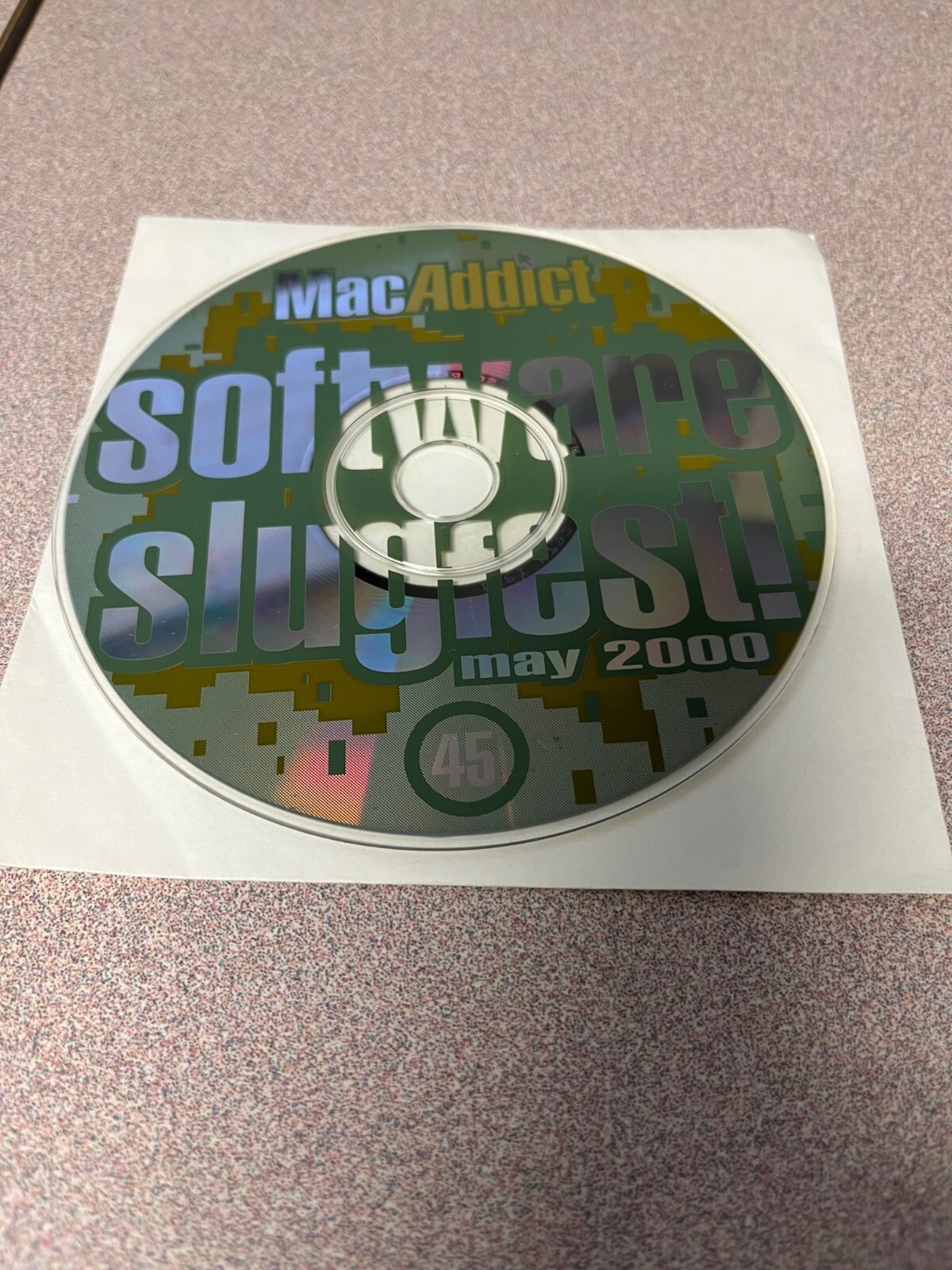 Vintage MacAddict 45 Software Slugfest May 2000 for Mac OS CD