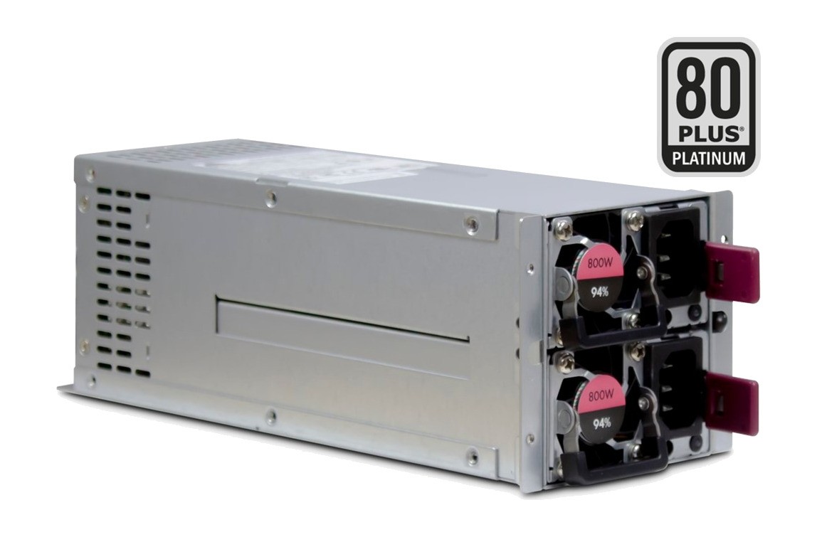 INTER-TECH Redundant Power Supply for Server ASPOWER-R2A-DV0800-N 800W 2U