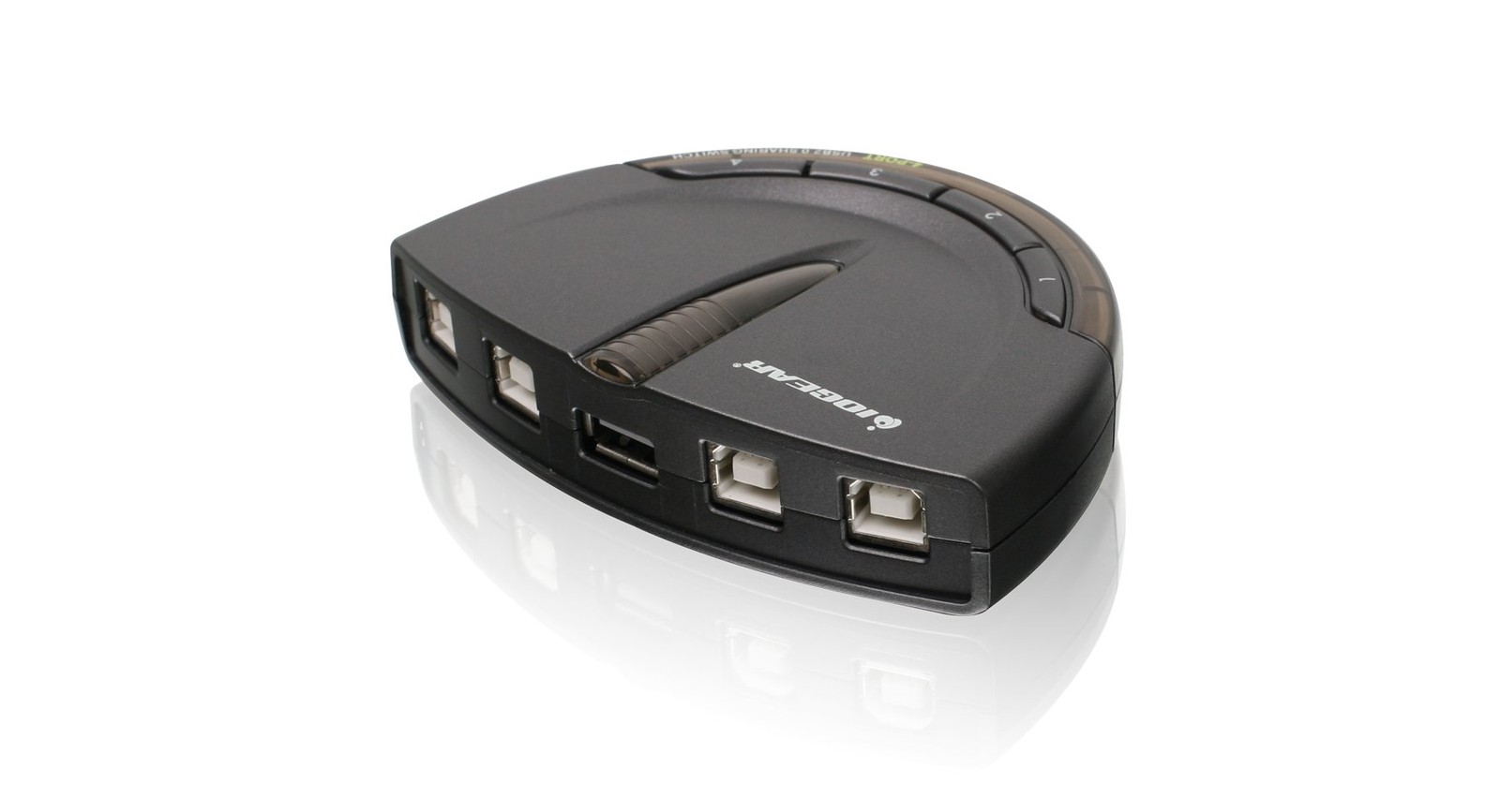 Iogear Usb 2.0 Electronic Switch For 4 Computers With Automatic Switching