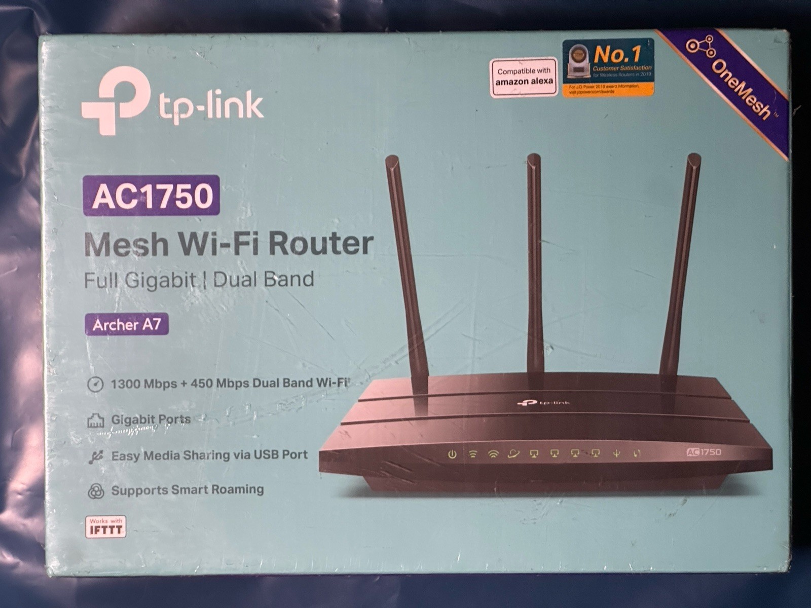 tp-link WiFi Router AC1750 Wireless Dual Band Gigabit (Archer C7), Router-AC1750